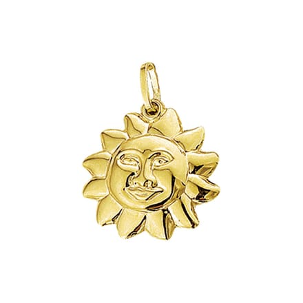 Huiscollectie 4001979 Gouden bedel Zonnetje