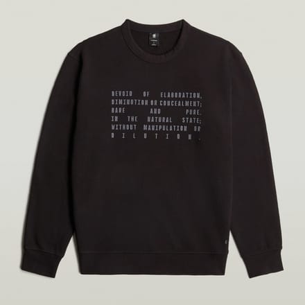 Sweaters G-Star Raw Text Graphic R Sw