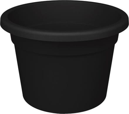 Bloempot Rond Premium 50cm + Bodemgaten ANTRACIET Nicoli