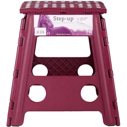 QHP - Opstapkruk - Step-Up - Bordeaux - 39cm