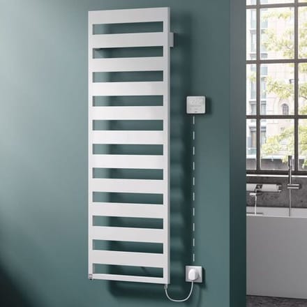 Kermi Casteo-E bathroom radiator 60 x 3 x 180.6 cm incl. electric set WFS right CTE101800602FXK