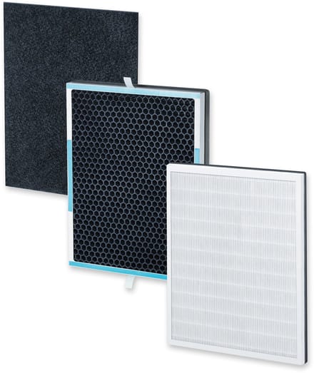 Beurer LR 500 Connect Reservefilter - 3 Laags: voorfilter + HEPA H13 filter + actief koolfilter