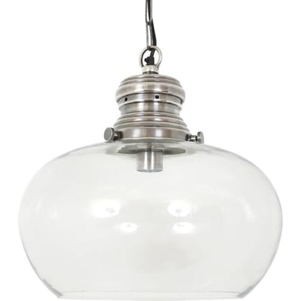 KS Verlichting Hanglamp Hayley L Antiek Zilver