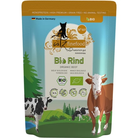 catz finefood Bio 12 x 85 g - No.507 Bio-Rund