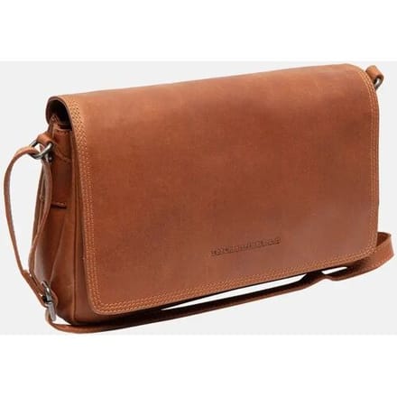 Chesterfield Laverton Waxed Pull Up Kleptas / Schoudertas - Cognac
