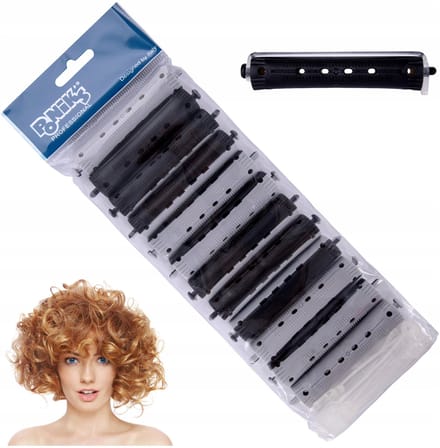 Poniks Haarrollers voor Permanente Krullen - 12 stuks 16mm G.Siliconen