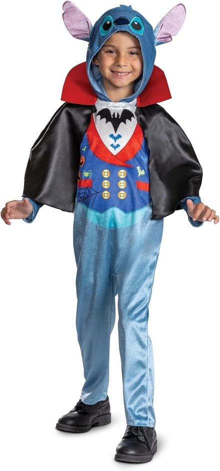 Disney Lilo & Stitch Classic Vampire Kostuum Blauw 5-6 Years