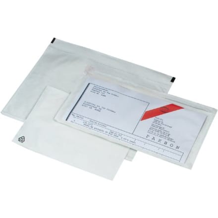 Paklijstenvelop IEZZY zelfklevend onbedrukt 170x110x25mm 250stuks