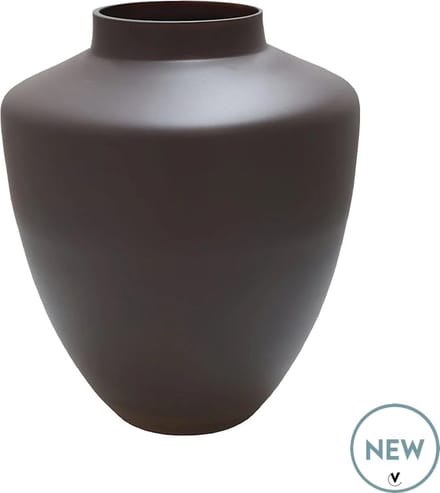 Vaas Tugela | Small | Matte Earth - Mat Taupe | Ø24,5 x H29 cm