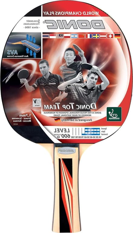Tafeltennisracket - Allround racket - Competitie spel - Anti Vibration System - 17 mm spons - N.v.t.