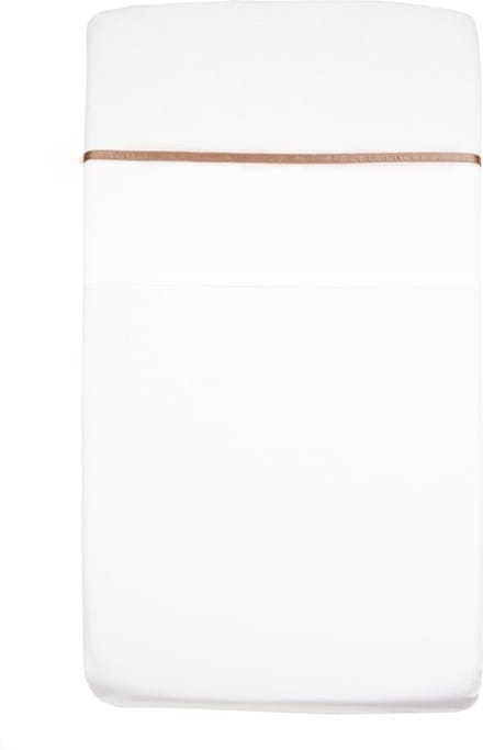 Briljant Baby Laken Ledikant - 100x150 - met Bies - Chocobruin