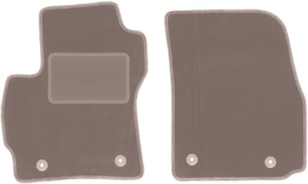 Beige voormatten voor: Mazda 5 I 7-zits (2005-2010)
