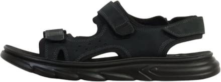 Platte sandalen met klittenband