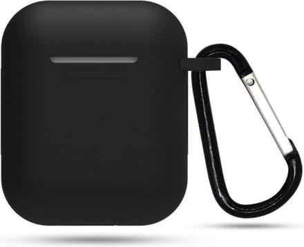 YPCd® Apple AirPods Hoesje - Zwart - Soft case