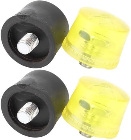Dailygoody - Hamer Rubber Slagkop - Rubberen Vervangende Tips Set