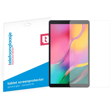 Samsung Galaxy Tab A 10.1 screenprotector gehard glas Case Friendly