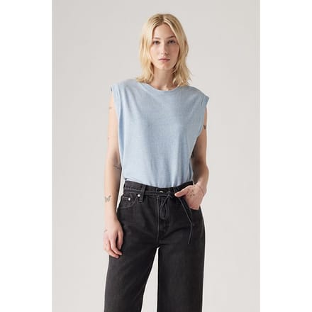 Levi's Boxy Tank Top Blue Taglia: S | Canottiere Outlet | Donna | Blu