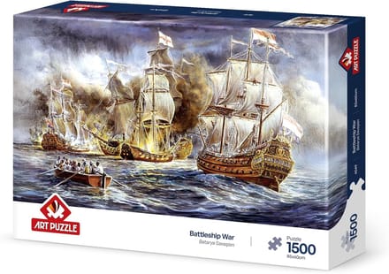 Puzzel Stukken Zeeoorlog Thema 1500 Delen