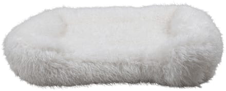 Dierenmand XL tibetan lamb off white 100x70x22cm