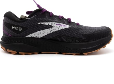 Brooks Divide 4 Gtx Hardloopschoenen - Zwart/Wit/Paars - Maat 38.5 - Vrouwen