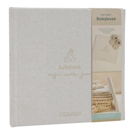 Little Dutch Invulboek Eerste jaar Beigebrown unisex