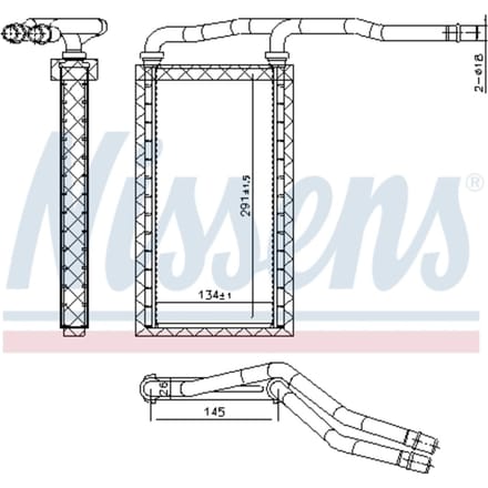 Waterverwarmer NISSENS 707208