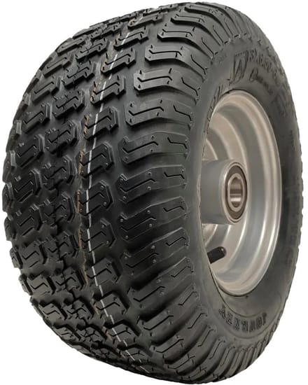 13x6,50-6 grasmaaierband & stalen velg Journey P332 25 mm 6205 lagers