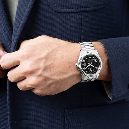 LOTUS MEN'S BLACK WATCH 19002/5