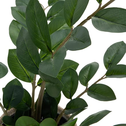 Kunstplant / kunstboom GLÜCKSFEDER Zamioculcas groen hjh OFFICE