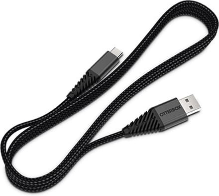 OtterBox USB A-C kabel - 1 meter - Zwart