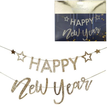 GINGER RAY LETTERSLINGER HAPPY NEW YEAR 150 CM