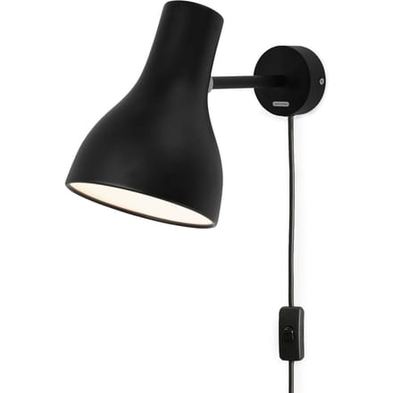 Anglepoise Type 75 Wandlamp Met Kabel Gitzwart