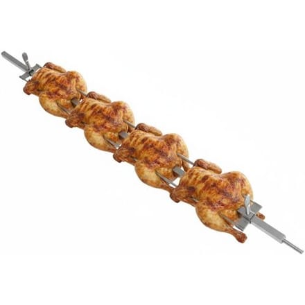 GGM Gastro Spies voor kipgrills - geschikt voor GHKM424-B zilver