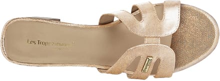 Leren sandalen met hak van M.belarbi Livia