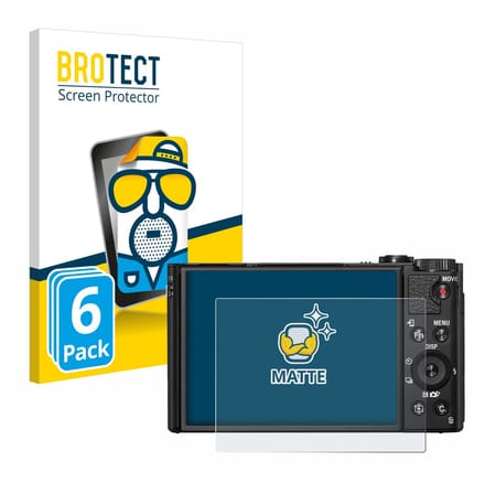 BROTECT - Screenprotector voor Sony Cyber-Shot DSC-HX99 - Folie Beschermfolie matte 6 Stuks