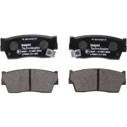 Remblokset DELPHI LP684, voor