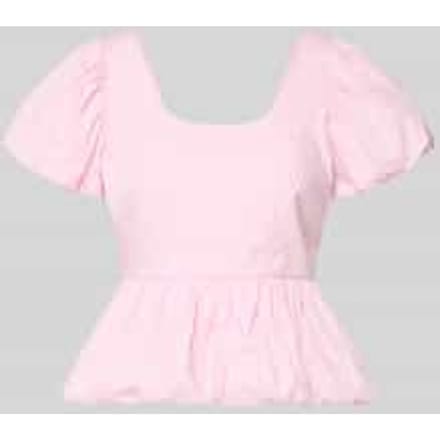 regular fit blouse met rimpelingen model 'Nille'