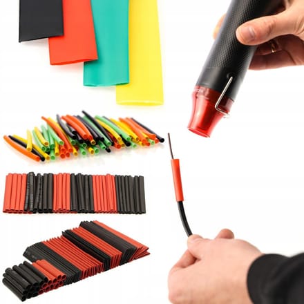 Rosfix Krimpkous Set Organizer - Poliolefin 2:1 Krimpverhouding - 291 Stuks, Ø1–14mm