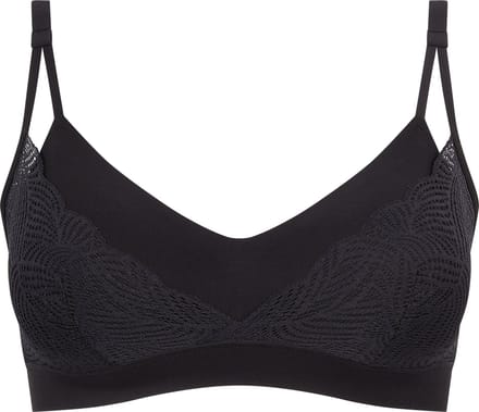 Chantelle - SoftStretch - Kanten bralette - Zwart - Maat M/L