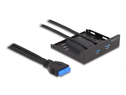 Delock 3.5″ Front Panel > 2 x USB 3.0