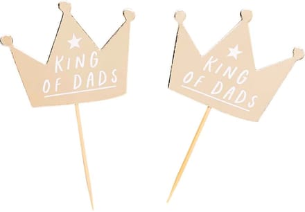 Kroontje 'King of Dads' - Goud