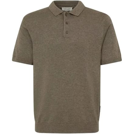Casual Friday Heren Poloshirt Polokraag Knoopsluiting Regular Fit Effen