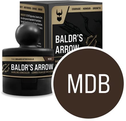 The Beard Struggle Baldr's Arrow Haarlijn concealer - Medium Dark Brown