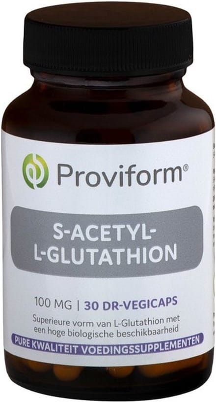 Proviform S-Acetyl-L-Glutathion 100mg 30 Vegetarische capsules