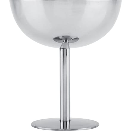 RVS IJscoupes Serveer Dessert Schalen Kommen voor Salade Fruit Pudding(Lang) white