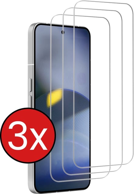 Screenprotector - 3 Stuks - Geschikt voor Nothing Phone (3) - Extra Sterk - Beschermglas - Gehard Glas - Tempered Glass - Screen Protector