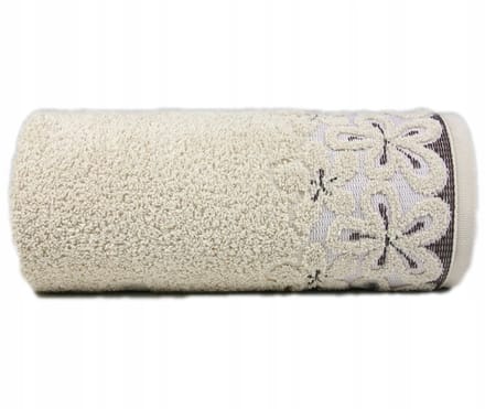 Beige Handdoek Bella 30x50 cm - Zacht en Absorberend