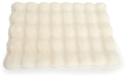 Camon ultra soft dierendeken creme wit 90 x 60 cm
