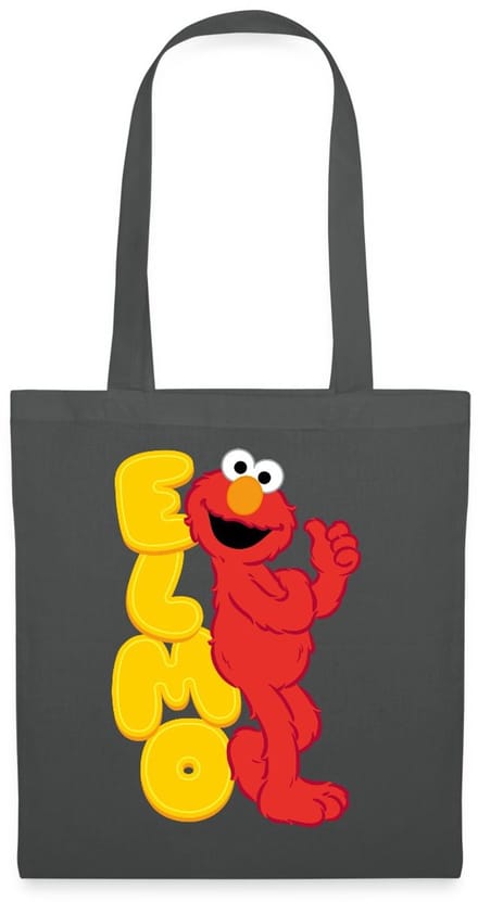 Sesamstraat Elmo Portret Tas Van Stof Schoudertas