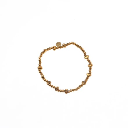 Go Dutch Label Armband (Sieraad) Small Hearts Goudkleurig